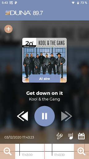 Android application Radio Duna screenshort