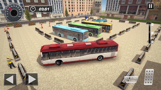 Modern Bus Fahren Klassisch Parkplatz Screenshot