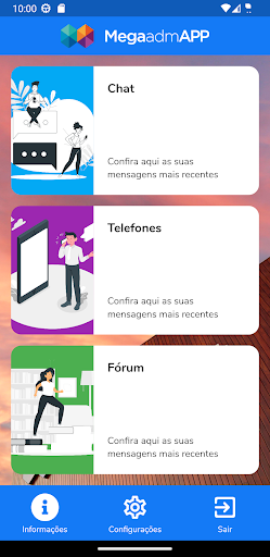 MegaAdm App Screen 3