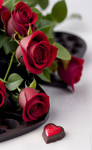 Android application Flowers Love GIF screenshort
