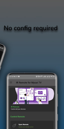 Remote for Mysat tv ekran görüntüsü