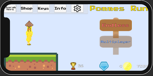 FriesRun Screen 2