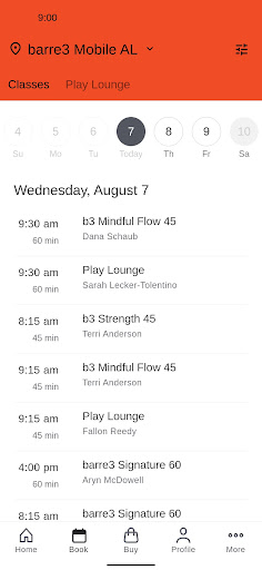 barre3 Studios Screen 2