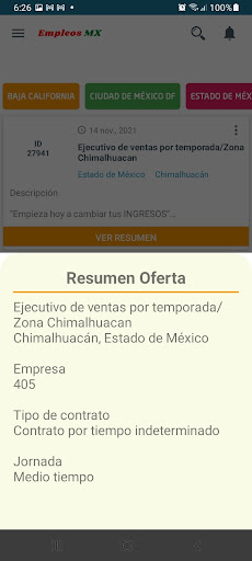Bolsa de Trabajo Mexico Screen 3