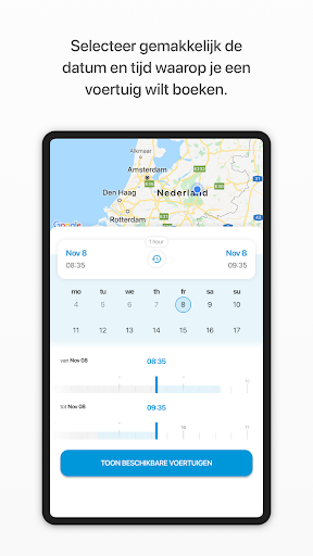 Android application Driessen Mobility Carsharing screenshort