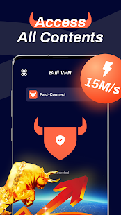Bull VPN - Super Fast Proxy 1.0.6 APK screenshots 1