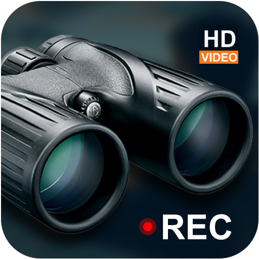 Binoculars Zoom Cam Recorder Logo