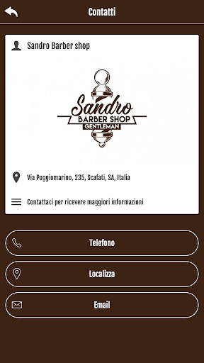 Sandro Barber Shop Screen 3