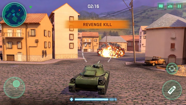 Hack War Machines：Tanks Battle Game