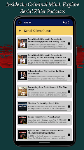MysteryMixer: Crime Podcasts Screen 2