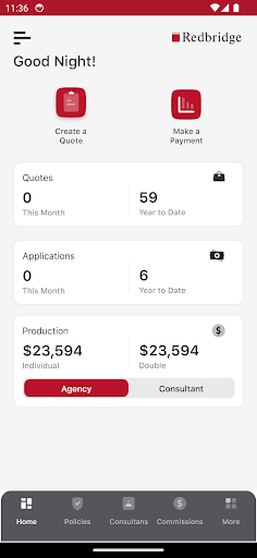 Android application MyRedbridge screenshort