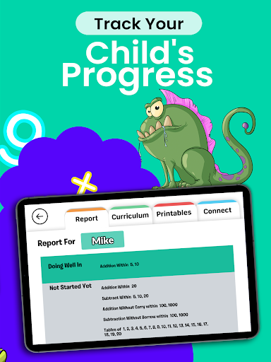 Screenshot of Monster Math: Kids Game