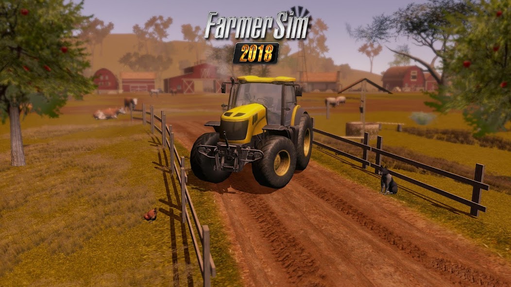 Farmer Sim 2018 1.8.0 APK + Mod (Unlimited money) untuk android