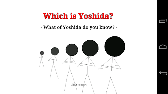 Which is Yoshida?