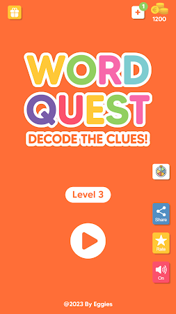 Game screenshot Word Quest - Decode the Clues! mod apk