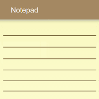 Notepad - einfache Notizen