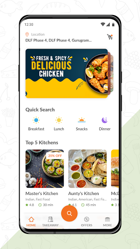 App GOOD FOOD - Home Food Screen 2