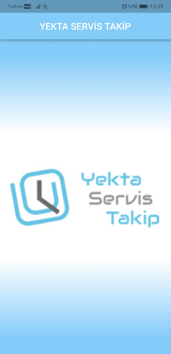 Android application Yekta Servis Takip screenshort