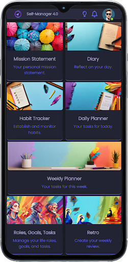 Android application Self-Manager screenshort