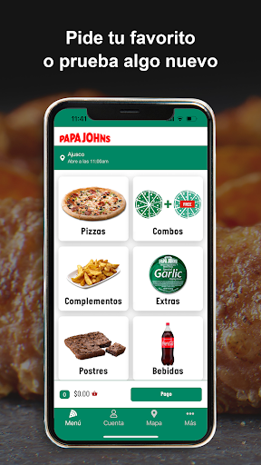Papa Johns Pizza México Screen 2