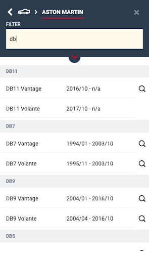 Inter Cars e-Catalog HR Screen 2