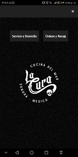 Android application La Cura Rest screenshort