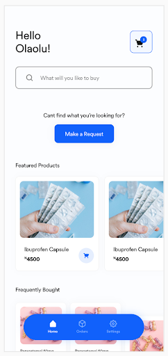 Drugstore Online Pharmacy Screen 2