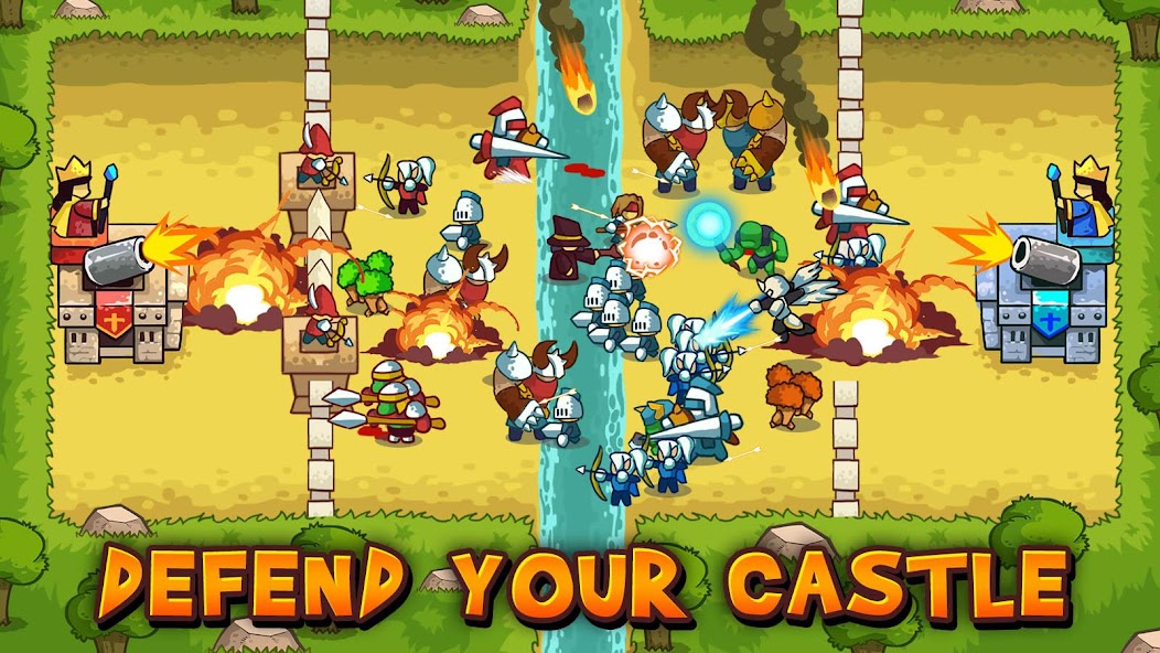 King Rivals: War Clash -  PvP-стратегия 1.3.4 APK + Мод (Unlimited money) за Android