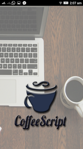 Android application Learn CoffeeScript Tutorial screenshort