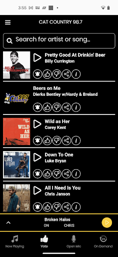 Cat Country 98.7 Screen 3