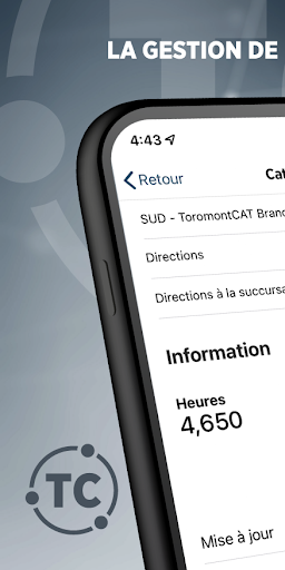 Aperçu de l'application