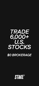 Stake | 6,000+ US Stocks  screenshots 1