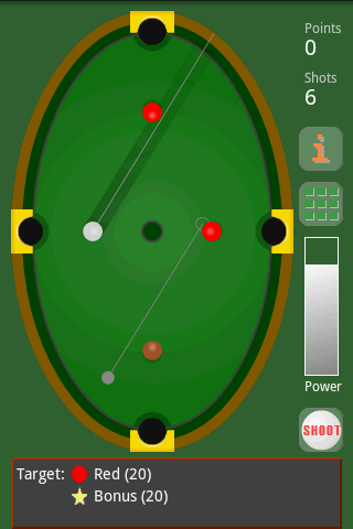 Crazy Billiards Screen 2
