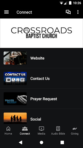 CrossRoads Baptist (Warrior) Screen 2