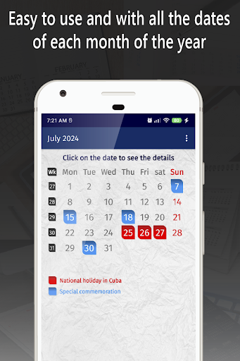 cuba calendar 2024 Screen 2
