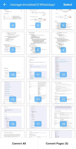 PDF to Image converter - JPG/J Screen 2