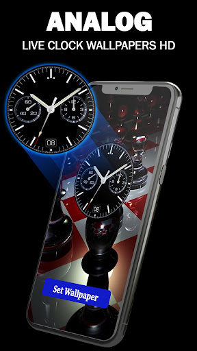 Smart Night Clock Wallpaper Screen 3