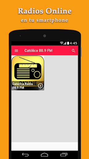 Católica Radio 88.9 FM - Radio Screen 3