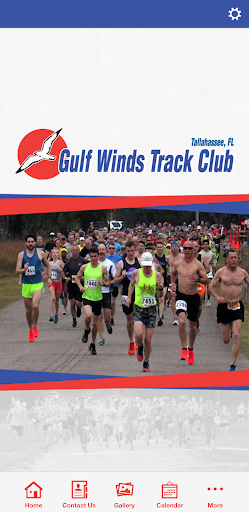 Android application Gulf Winds Track Club screenshort