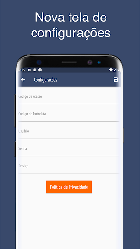Canhotos OnLine Screen 2