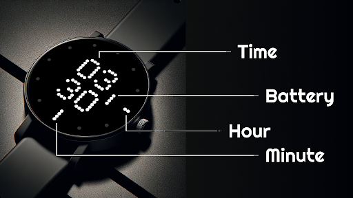 Dot Matrix - Watch Face Screen 2