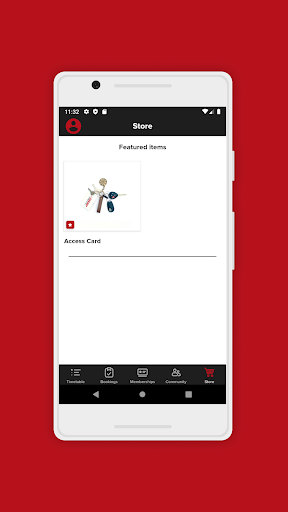 Snap Fitness Class Bookings Screen 3