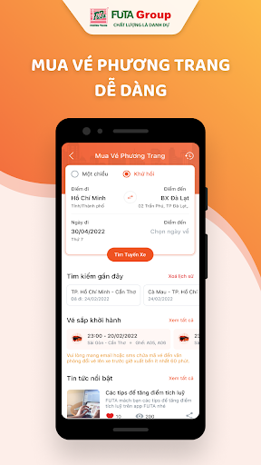 FUTA - Bus Lines Tickets, Taxi Screen 3