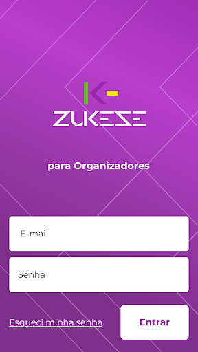 Android application Zukese - Organizador de Evento screenshort