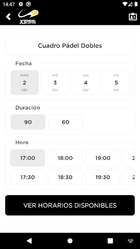 X3 Padel Center Screenshot 4 - AppWisp.com
