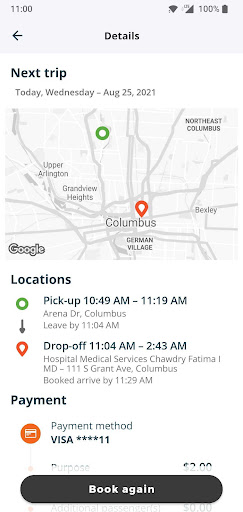 GoPasco ParaApp Screen 2