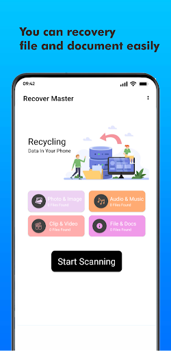 Android application All Recovery - Restore Photo screenshort