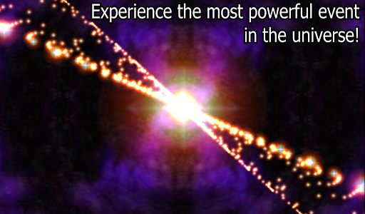 Screenshot of Gamma Ray Burst Live wallpaper