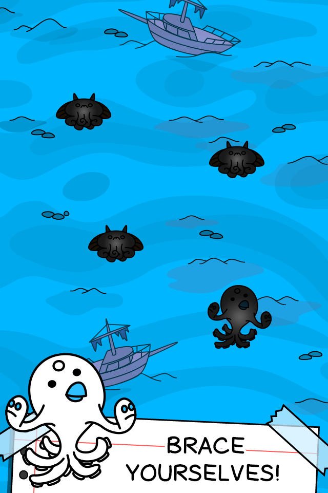 Android application Octopus Evolution: Idle Game screenshort