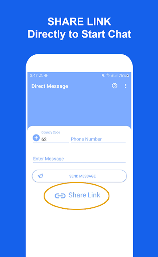 Direct Message for Whatsapp